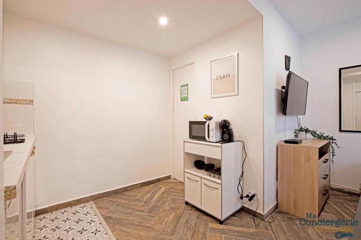 Grand Studio Avec Espace De Travail Toulouse Exteriör bild