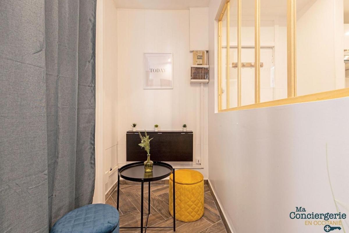 Grand Studio Avec Espace De Travail Toulouse Exteriör bild